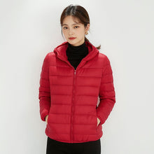 Load image into Gallery viewer, Leichtgewicht - Koreanische Entendaunen mit Kapuze