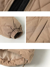 Load image into Gallery viewer, LadiesQuilt - Einfarbiger Mantel mit Kapuze