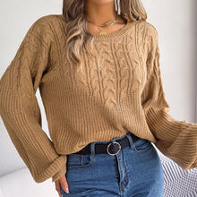 Load image into Gallery viewer, LanternTwists - Spleiß-Pullover gestrickt