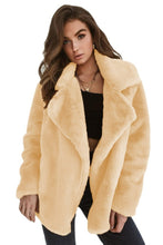 Load image into Gallery viewer, ShaggyPlush - Braune zottelige Pelzjacke