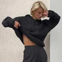 Load image into Gallery viewer, BaggyComfort - Baggy Winterpullover mit Kapuze