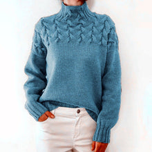 Load image into Gallery viewer, CozyChic - Strickpullover mit Zopfmuster