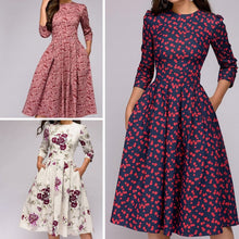 Load image into Gallery viewer, Gwyneth – Ein edles, mittellanges Kleid