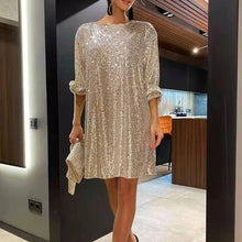 Load image into Gallery viewer, WOLF Lockeres Mini Partykleid - FashionWOLF