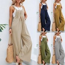 Load image into Gallery viewer, Adelaida - Charmanter Jumpsuit mit weitem Bein
