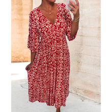 Load image into Gallery viewer, Sherlyn - Maxikleid mit Druck