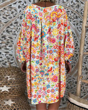 Load image into Gallery viewer, Davie - Lockeres Kleid mit Blumen- und Paisley-Print