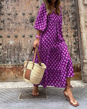 Load image into Gallery viewer, Tessy - Retro Sway Elegance Swing Kleid