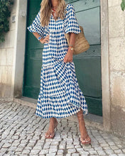 Load image into Gallery viewer, Tessy - Retro Sway Elegance Swing Kleid