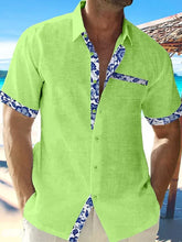 Load image into Gallery viewer, Michael - Blumen Casual Hemd