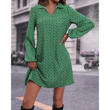Load image into Gallery viewer, Devon - Langärmeliges Sommer Kragenkleid