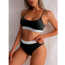 Load image into Gallery viewer, Ondine - Bikini-Badebekleidung mit hoher Taille