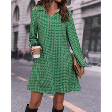 Load image into Gallery viewer, Devon - Langärmeliges Sommer Kragenkleid