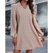 Load image into Gallery viewer, Devon - Langärmeliges Sommer Kragenkleid