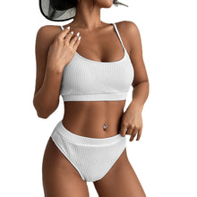 Load image into Gallery viewer, Ondine - Bikini-Badebekleidung mit hoher Taille
