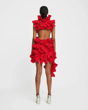 Load image into Gallery viewer, Aya - Plissiertes rückenfreies Kleid