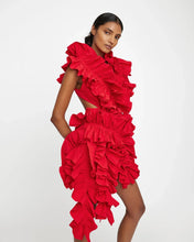 Load image into Gallery viewer, Aya - Plissiertes rückenfreies Kleid