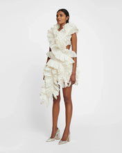 Load image into Gallery viewer, Aya - Plissiertes rückenfreies Kleid