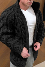 Load image into Gallery viewer, Ziri - Strickjacke Männlicher Strickmantel