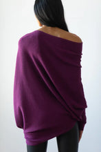 Load image into Gallery viewer, Roza - Asymmetrischer Cloud Drapierter Pullover