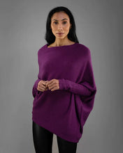 Load image into Gallery viewer, Roza - Asymmetrischer Cloud Drapierter Pullover
