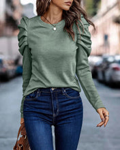 Load image into Gallery viewer, Althea -  Langärmeliges Puff-Top
