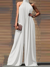 Load image into Gallery viewer, Ruthy - bedruckter Maxi-Romper mit weitem Bein