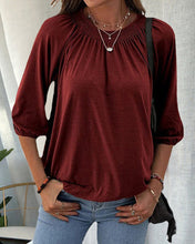 Load image into Gallery viewer, Jessica - Modisches Baumwollsweatshirt mit O-Ausschnitt