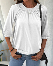 Load image into Gallery viewer, Jessica - Modisches Baumwollsweatshirt mit O-Ausschnitt