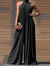 Load image into Gallery viewer, Ruthy - bedruckter Maxi-Romper mit weitem Bein