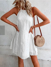 Load image into Gallery viewer, SummerEscape - O-hals Sexy Slim Mini Jurkje