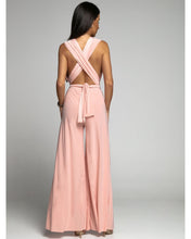 Load image into Gallery viewer, Silvia - Ärmelloser Jumpsuit mit V-Ausschnitt