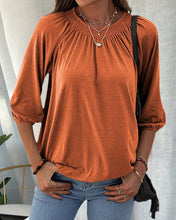 Load image into Gallery viewer, Toni - Modisches Baumwollsweatshirt mit O-Ausschnitt