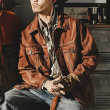 Load image into Gallery viewer, Jhonny - Denim Vintage Jacke