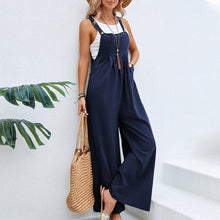 Load image into Gallery viewer, TrendyVibe - Vintage losvallende tuinbroek Romper