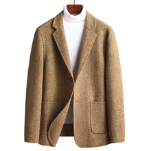 Load image into Gallery viewer, Gianluca - Herren-Knopfblazer aus Wolle mit Karomuster