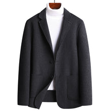 Load image into Gallery viewer, Gianluca - Herren-Knopfblazer aus Wolle mit Karomuster