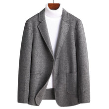 Load image into Gallery viewer, Gianluca - Herren-Knopfblazer aus Wolle mit Karomuster