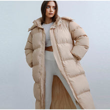 Load image into Gallery viewer, Farah – lange wattierte winterjacke