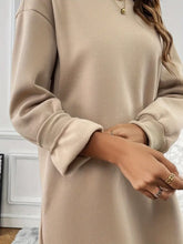 Load image into Gallery viewer, Karen - Lässiges langärmeliges Sweatshirt-Kleid mit Tasche