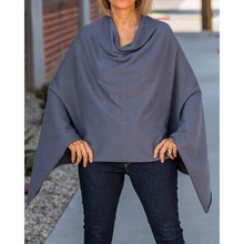 Load image into Gallery viewer, Chimby - Pullover im Poncho-Stil