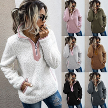 Load image into Gallery viewer, Hailey - Weicher, bequemer Fleece-Pullover