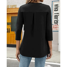 Load image into Gallery viewer, Marilyn - Lässige Tunika mit 3/4-Ärmeln