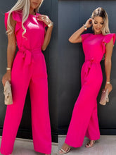Load image into Gallery viewer, Ulizel - Jumpsuit mit weitem Bein