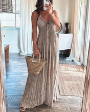 Load image into Gallery viewer, Rebecca - Ärmellose Plissierte Kleid