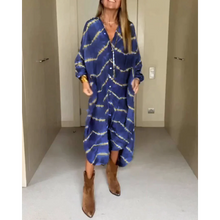 Load image into Gallery viewer, Melanie - Lockeres Kleid mit V-Ausschnitt
