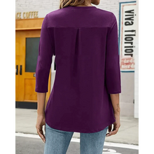 Load image into Gallery viewer, Marilyn - Lässige Tunika mit 3/4-Ärmeln