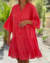 Load image into Gallery viewer, Galadriel - Fließendes Sommerkleid aus Baumwollmischung
