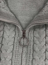 Load image into Gallery viewer, Hazel - Lässige Strickjacke mit Rollkragen und langen Ärmeln