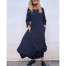 Load image into Gallery viewer, Geraliza - Einfaches Einfarbiges Taschenkleid